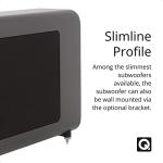 Q Acoustics 3060S Active 8" Subwoofer - Graphite Gray