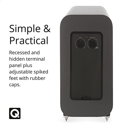 Q Acoustics 3060S Active 8" Subwoofer - Graphite Gray