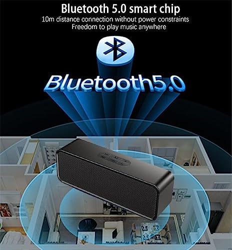 Portable Bluetooth 5.0 Speaker with HiFi Bass