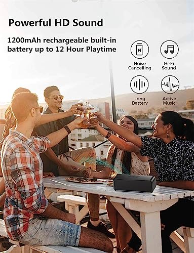 Portable Bluetooth 5.0 Speaker with HiFi Bass