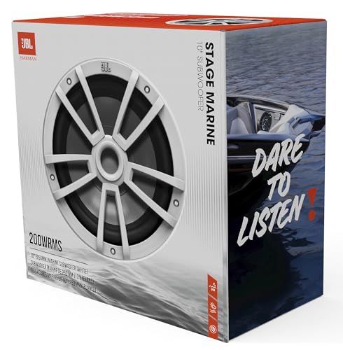 JBL Stage Marine 10 White Passive Subwoofer