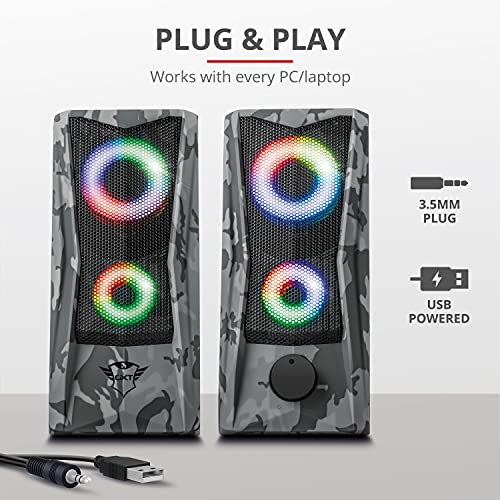 Trust Gaming GXT 606 RGB 2.0 PC Speakers