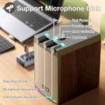 Bluetooth Bookshelf Speakers with 100W Amplification