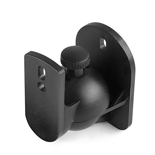 Adjustable Satellite Speaker Wall Mount Bracket - 6 Pack