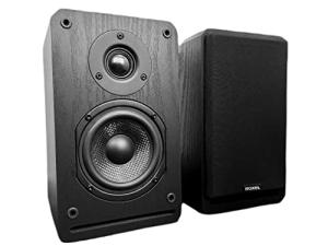 Roxel RBS-300 BK Enhanced Sound Bookshelf Speaker