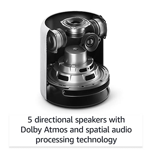 Echo Studio Smart Speaker with Dolby Atmos – White