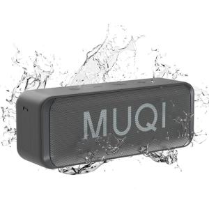 MUQI Waterproof Bluetooth Speaker with 24H Playtime