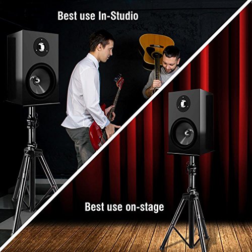 Pyle Dual Monitor Speaker Stand Mount Kit