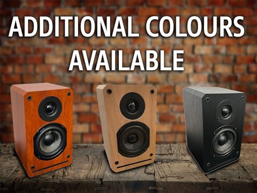 Roxel RBS-300 BK Enhanced Sound Bookshelf Speaker