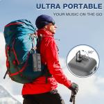 MUQI Waterproof Bluetooth Speaker with 24H Playtime