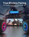 Oraolo 15W Portable Bluetooth Speaker with RGB Lights