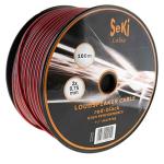 100m Red/Black Speaker Cable 2x0.75mm²