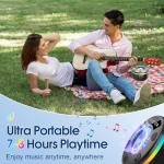 Portable Bluetooth Shower Speaker with 360° Sound