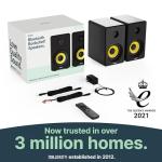 Bluetooth HiFi Bookshelf Speakers with Remote Control