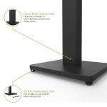 Kanto ST34 Universal Floor Speaker Stands - Black