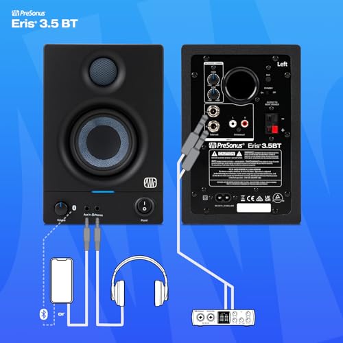 PreSonus Eris 3.5BT Gen 2 Bluetooth Studio Speakers