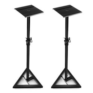 Adjustable Studio Speaker Stands with Safety Features