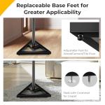 Adjustable Studio Speaker Stands with Safety Features