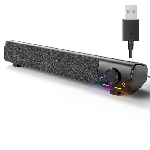 HPYLIF·H USB PC Gaming Speakers for Desktop