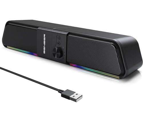 Senzer CS20 Bluetooth USB Computer Speakers with LED