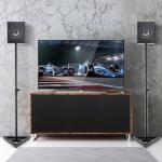 Adjustable Studio Speaker Stands with Safety Features