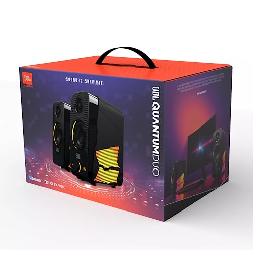 JBL Quantum Duo USB Gaming Speakers with LED Lights
