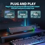 HPYLIF·H USB PC Gaming Speakers for Desktop