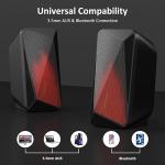 Jeecoo M40 USB Bluetooth Gaming Speakers with LED