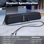 Senzer CS20 Bluetooth USB Computer Speakers with LED