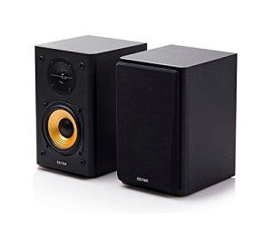 Edifier R1000T4 Active Bookshelf Speakers - 24W Black