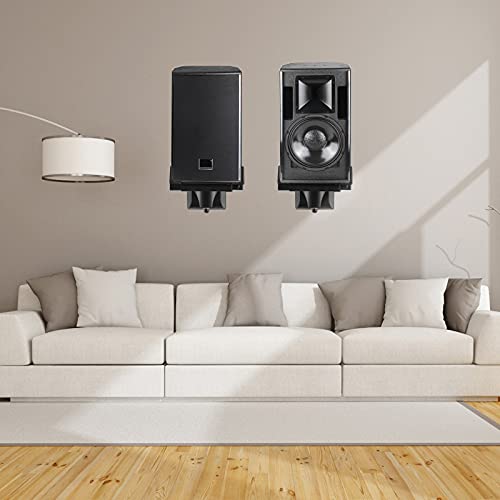 Universal Dual Speaker Wall Mounts, Tilt & Swivel