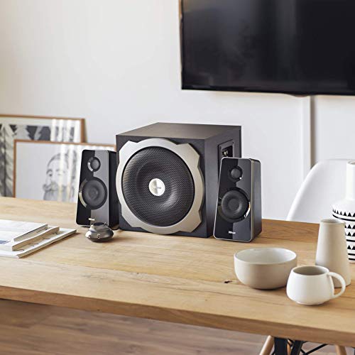 Trust Tytan 2.1 Subwoofer PC Speakers - Black