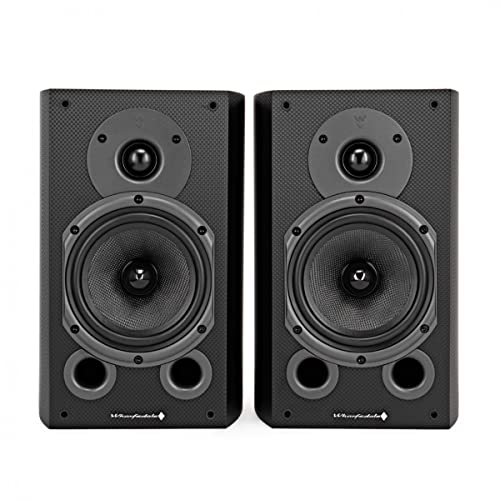 Wharfedale Diamond 9.1 Carbon Fibre Bookshelf Speakers
