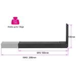 Suptek Wall Mount Bracket for Sound Bars