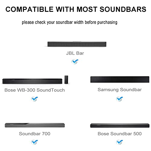 Suptek Wall Mount Bracket for Sound Bars