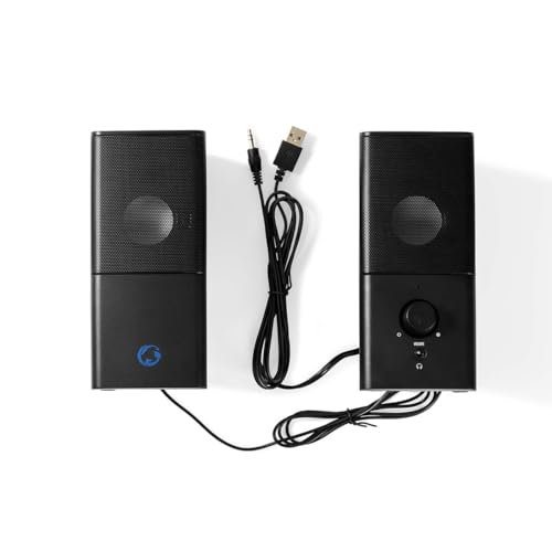 NEDIS 2.0 Gaming Speakers 18W for PC/Laptops