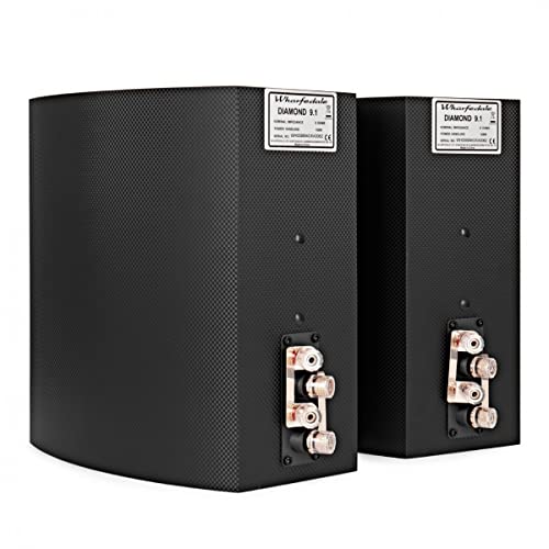 Wharfedale Diamond 9.1 Carbon Fibre Bookshelf Speakers
