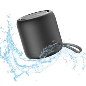 Portable Waterproof Bluetooth Speaker with Surround Sound