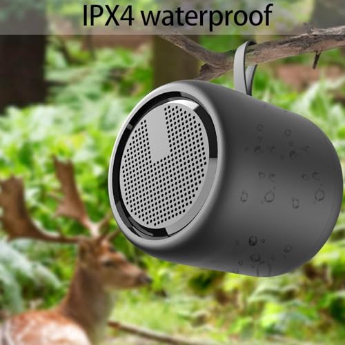 Portable Waterproof Bluetooth Speaker with Surround Sound