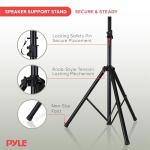 Pyle Adjustable Floor Speaker Stand - Heavy Duty