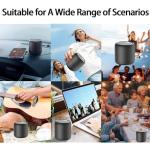 Portable Waterproof Bluetooth Speaker with Surround Sound
