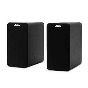 JAM Bluetooth Compact Bookshelf Speakers - Black