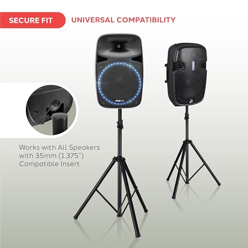 Pyle Adjustable Floor Speaker Stand - Heavy Duty