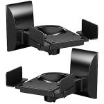 Adjustable Wall Mounts for Large Speakers - Black