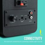 JAM Bluetooth Compact Bookshelf Speakers - Black