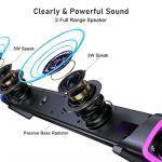 SOULION R30 Portable Computer Speakers with LED Lights