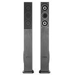 6.5" Black HiFi Tower Speakers with Subwoofer 500W