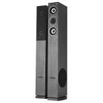 6.5" Black HiFi Tower Speakers with Subwoofer 500W