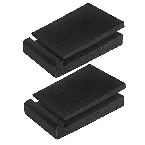 High Density Studio Monitor Isolation Pads (2 Pack)