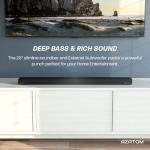 AZATOM Dolby Atmos 26" Soundbar with Wireless Subwoofer